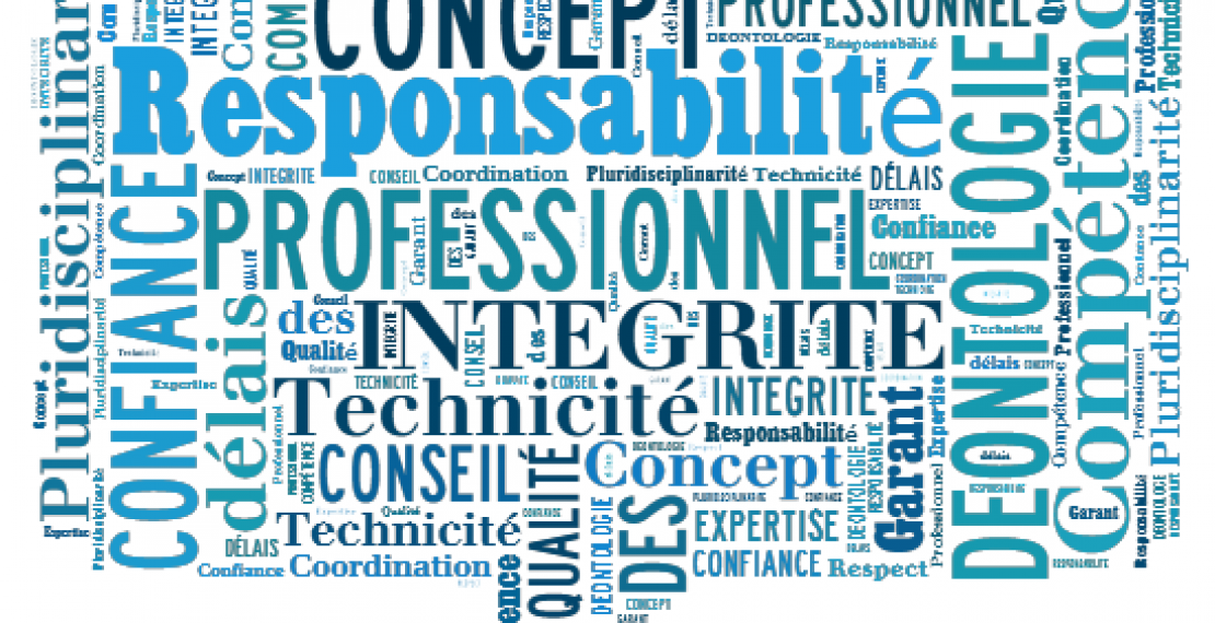 Nos valeurs : concept et déontologie